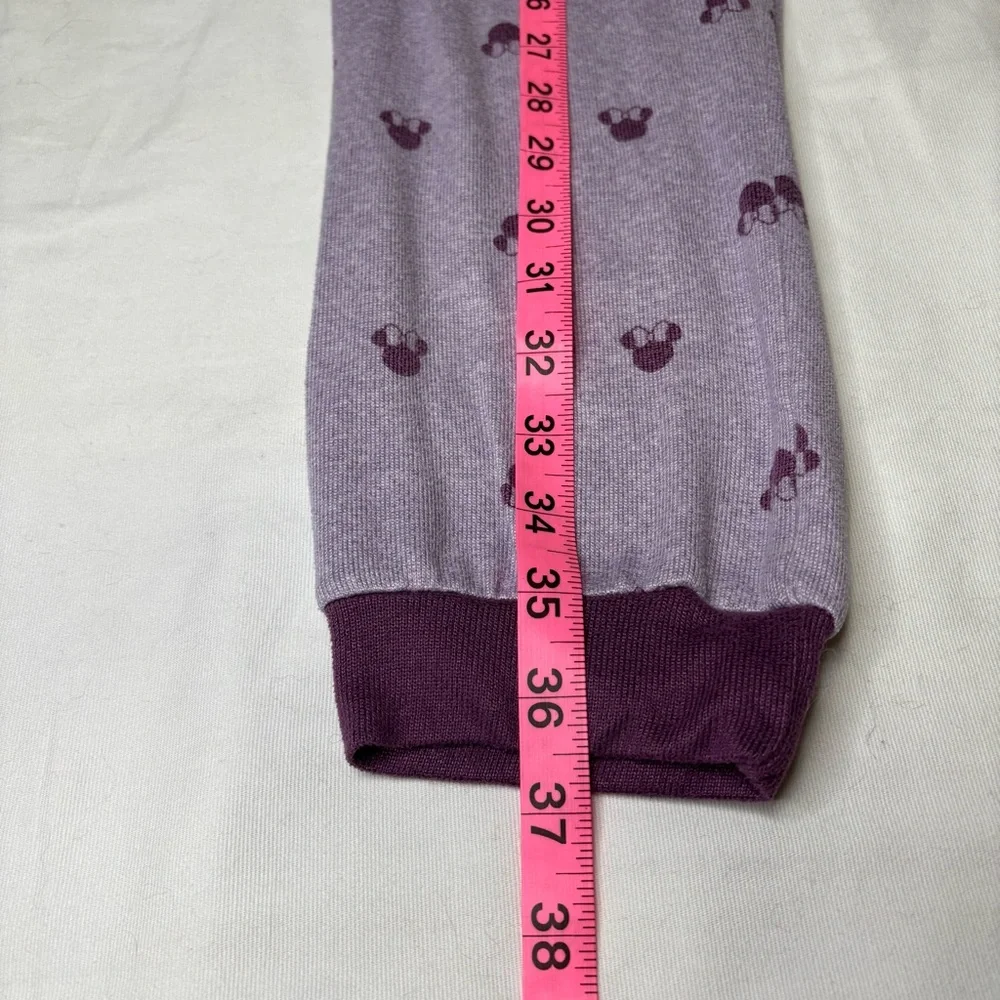 Disney Minnie Mouse Pajama Joggers Purple Size XS - Picture 3 of 6